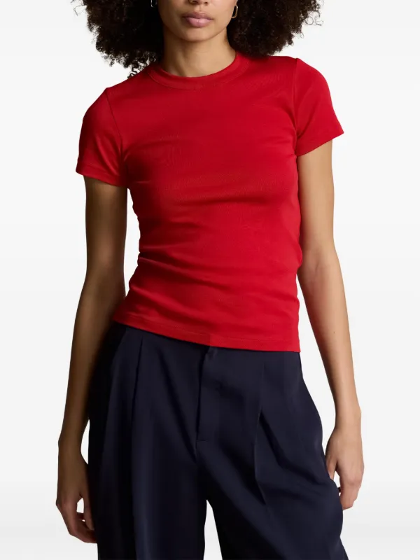Polo Ralph Lauren スリムフィット Tシャツ | レッド | FARFETCH JP