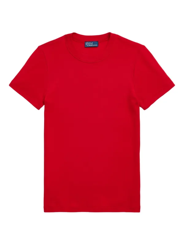 Polo Ralph Lauren crew-neck T-shirt Red FARFETCH IN