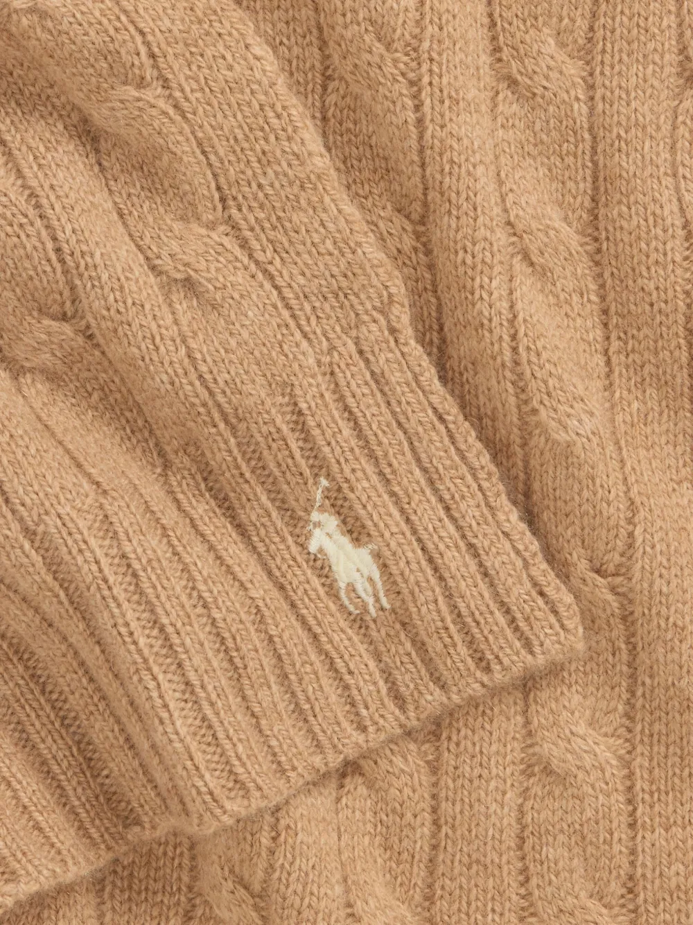 Polo Ralph Lauren Kabelgebreide sjaal Bruin
