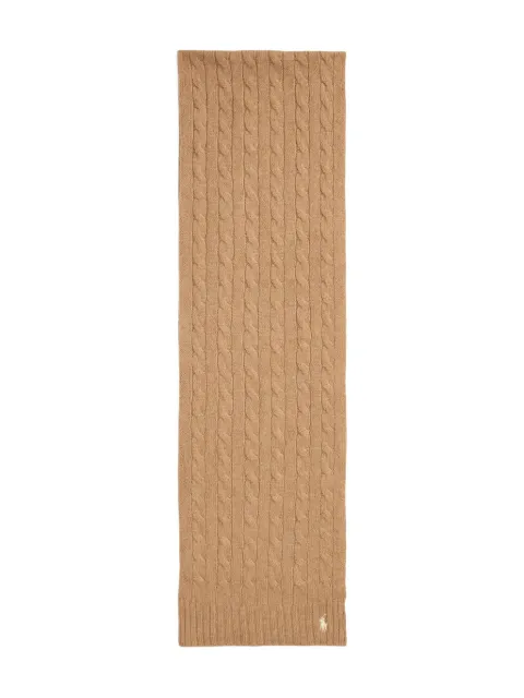 Polo Ralph Lauren cable-knit scarf