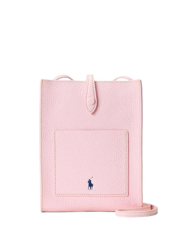 Polo Ralph Lauren レザー ショルダーバッグ | ピンク | FARFETCH JP