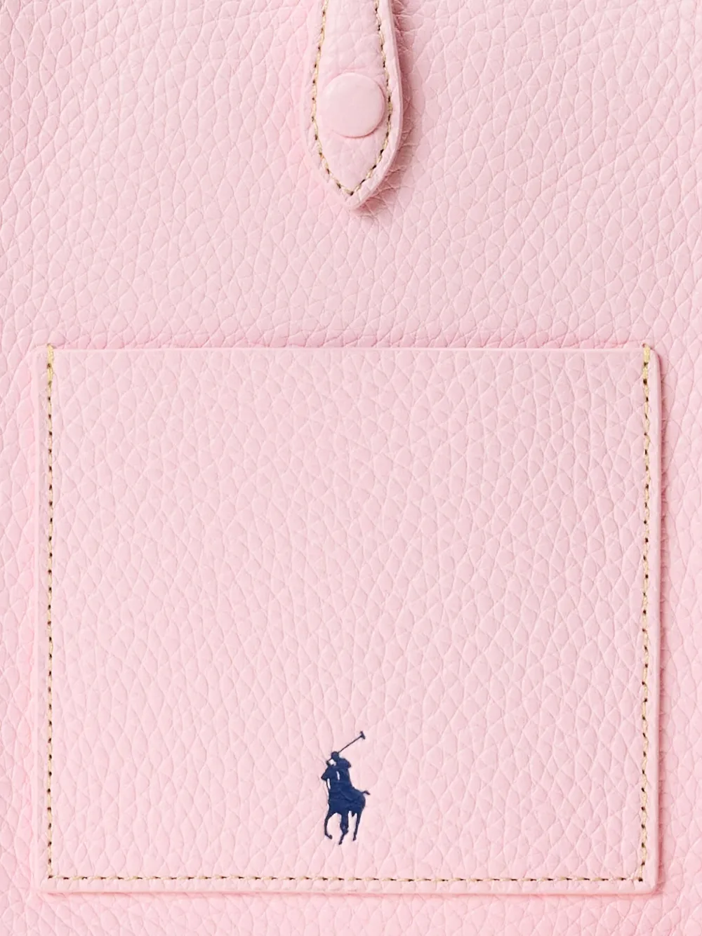 Polo Ralph Lauren Leren crossbodytas met textuur Roze