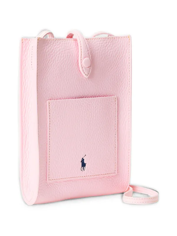 Polo Ralph Lauren Polo Play Leather Pocket Crossbody Bag | Pink