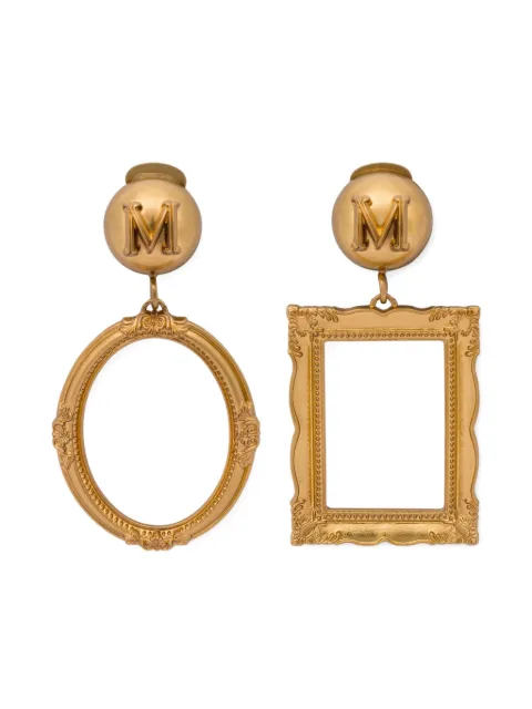Moschino أقراط بدلاية إطار