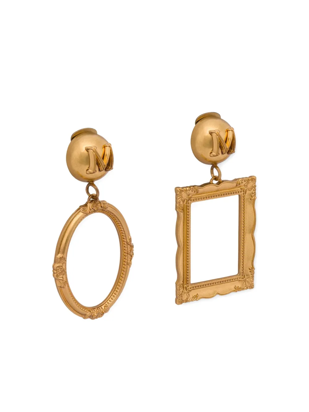 Moschino Oorbellen met hanger - Goud