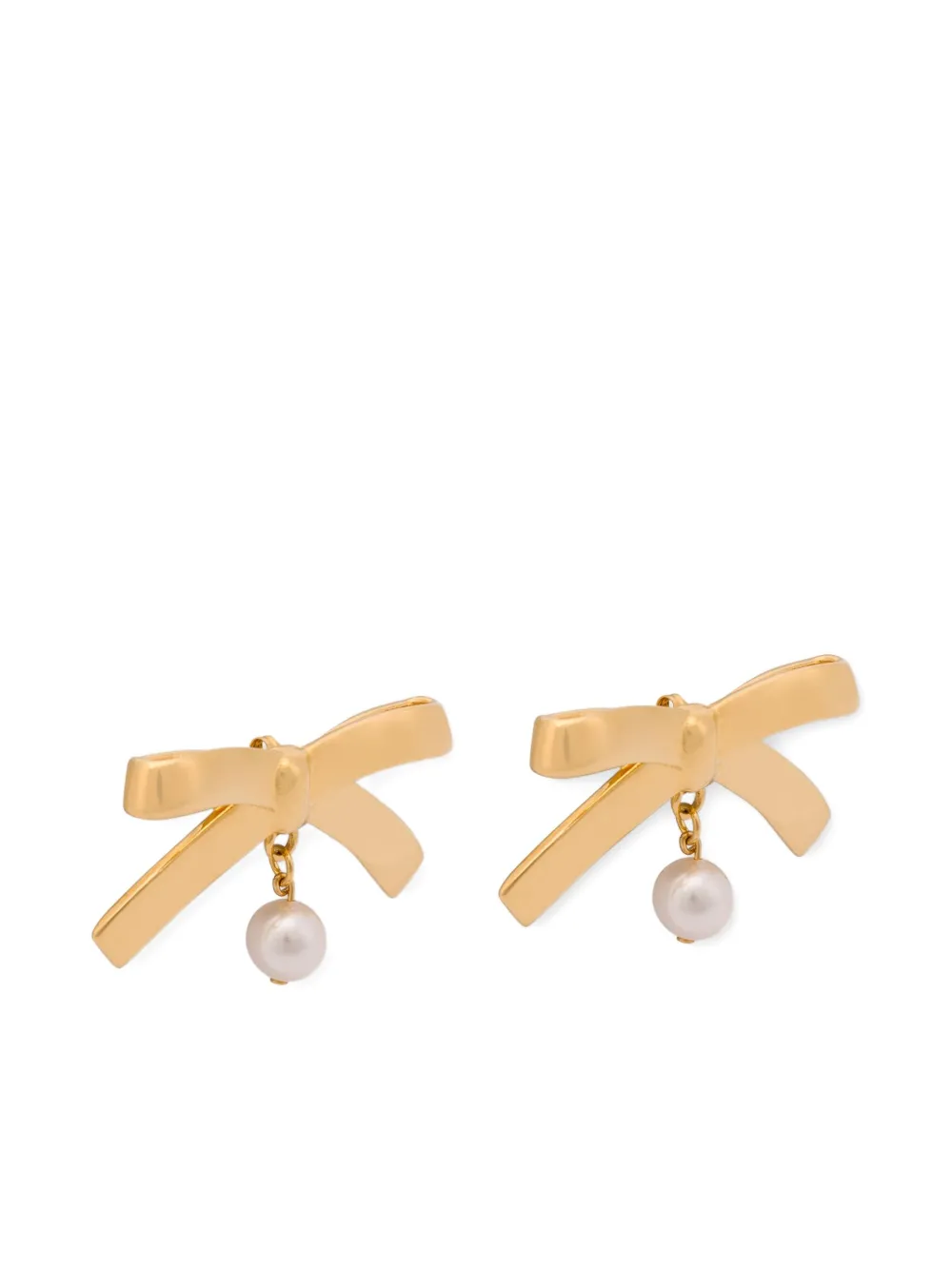 Moschino Oorbellen met strik - Goud