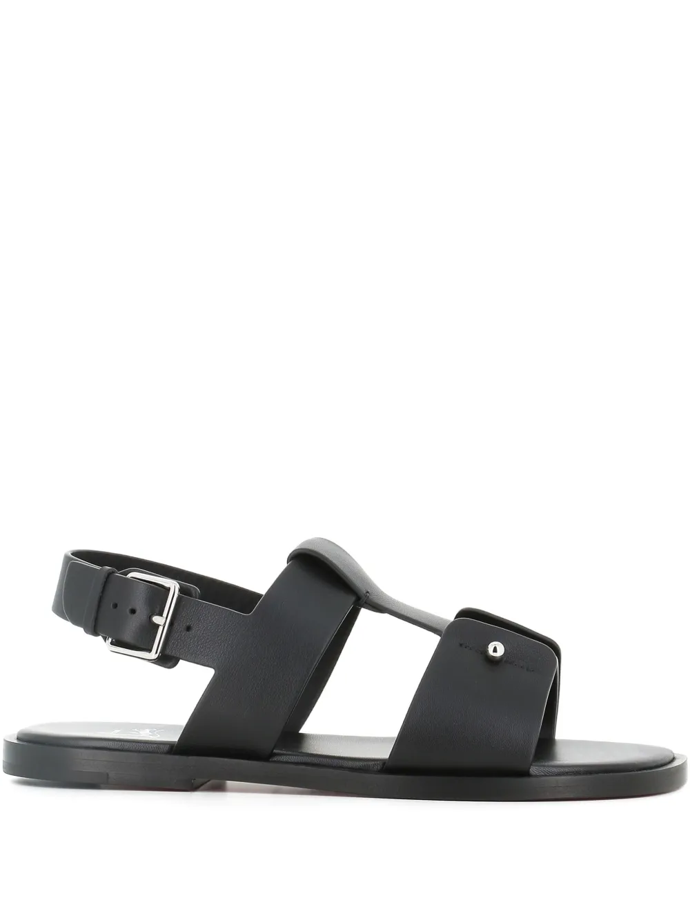 Christian Louboutin leather sandals | Black | Image 1