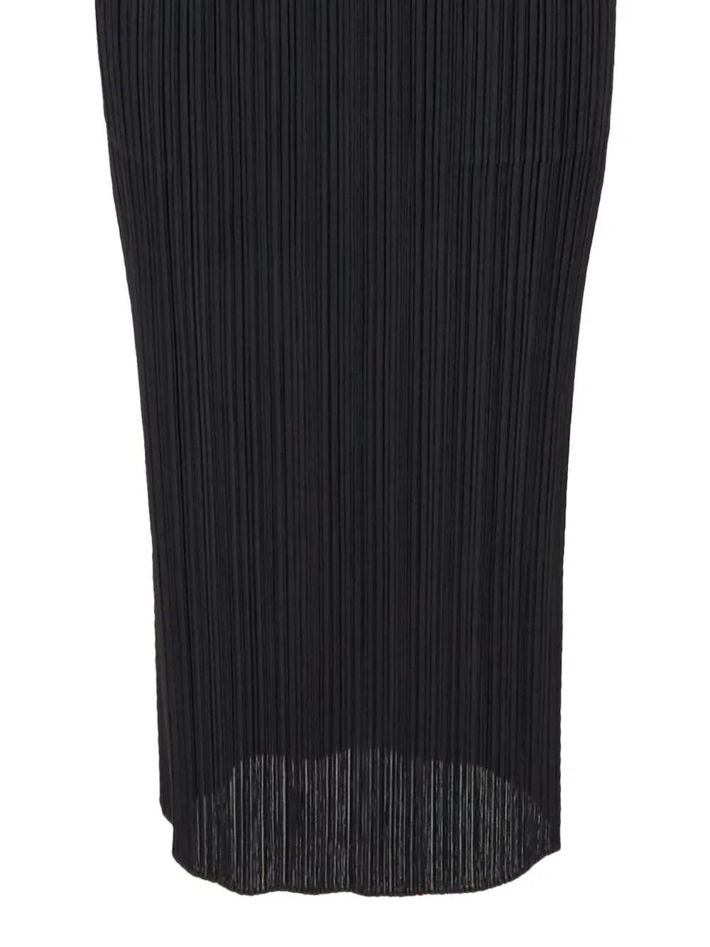Pleats Please Issey Miyake Gonna midi plissé - Nero