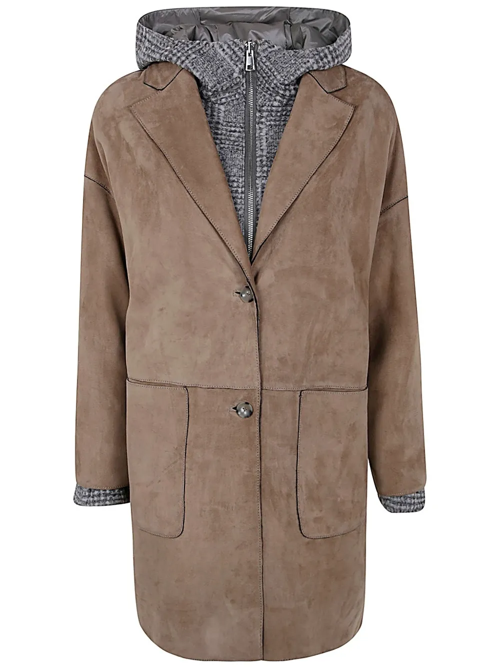 suede trench coat