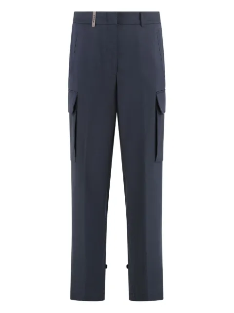 Peserico pantalones con pinzas