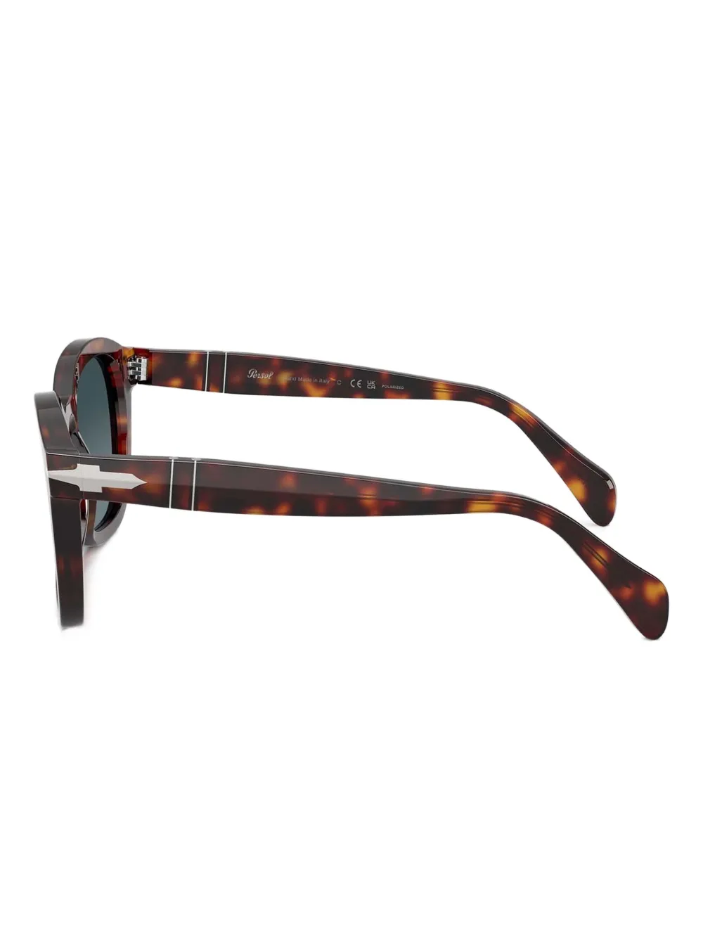 Persol Zonnebril met schildpadschild-design Bruin