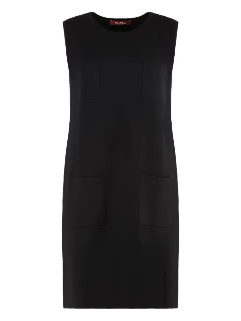 Max Mara vestido corto con bolsillos de parche