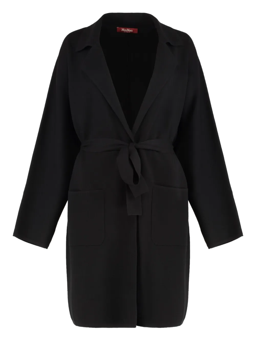 Max Mara ニットコート - ブラック Max Mara ニットコート - ブラック