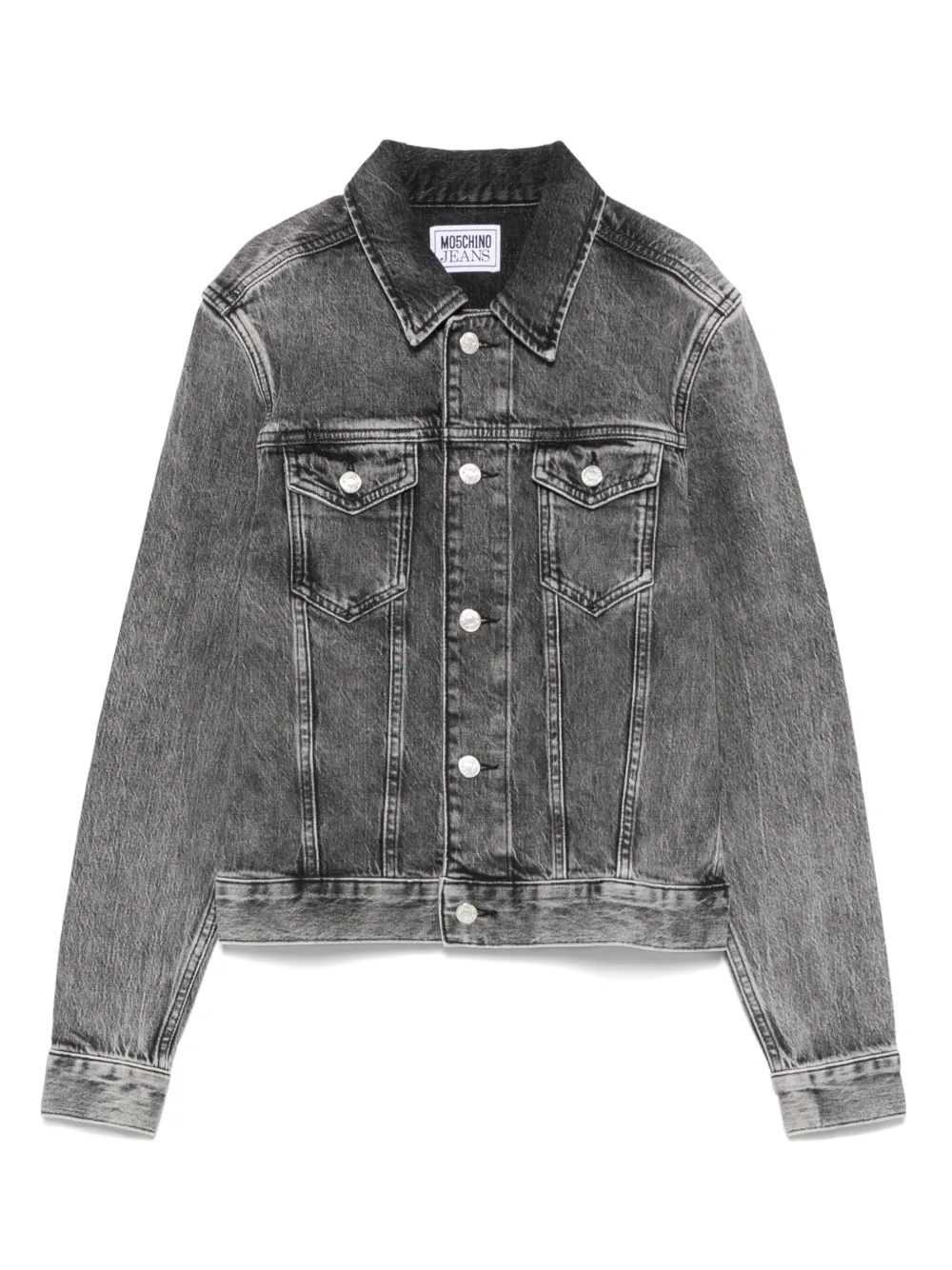 MOSCHINO JEANS BUTTONED DENIM JACKET