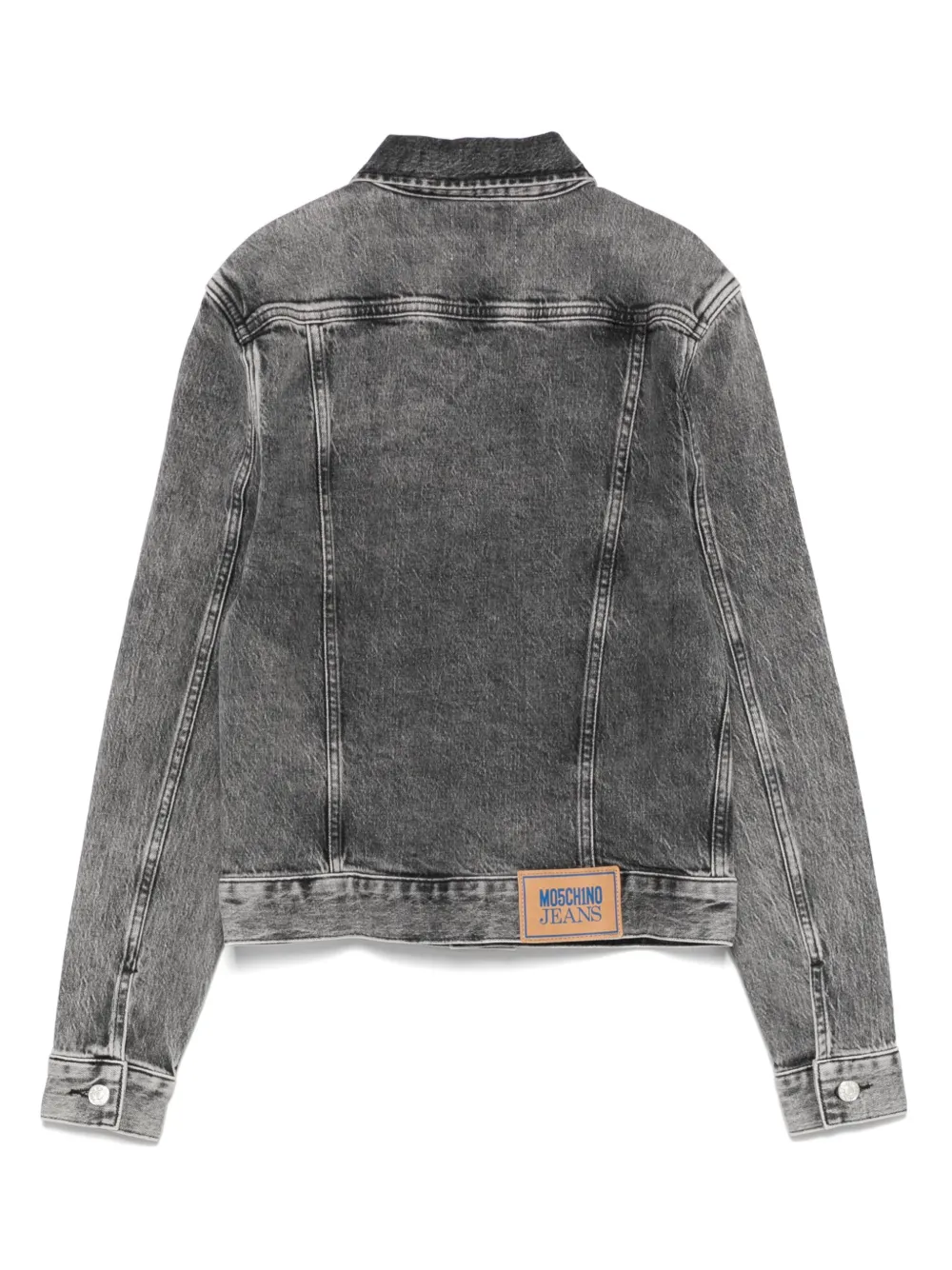 MOSCHINO JEANS BUTTONED DENIM JACKET