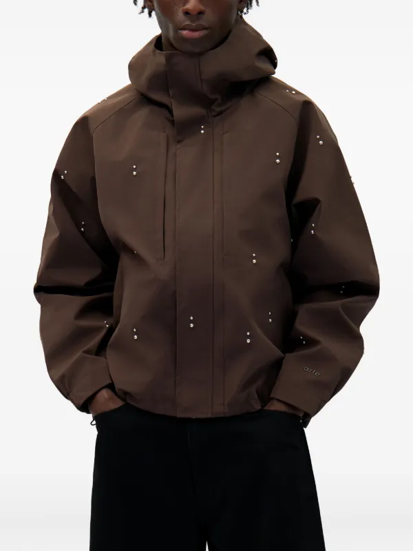 Arte Antwerp Technical Revits Jacket | Brown | FARFETCH JO