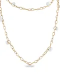 POMELLATO Pre-Owned 18K yellow gold Capri agate necklace