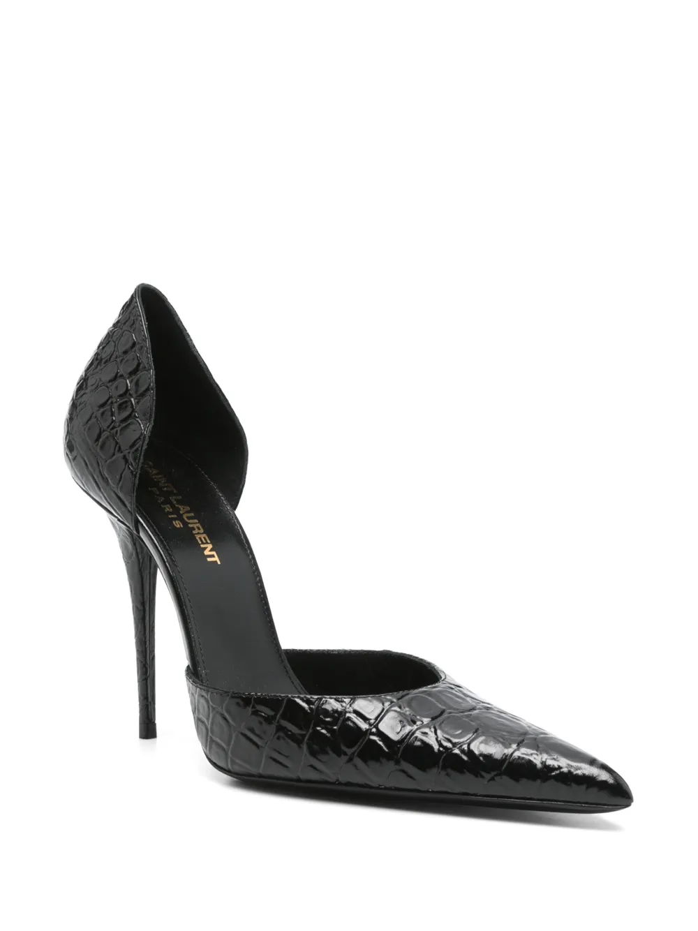 Saint Laurent Pre-Owned 110 mm Kayla pumps - Zwart