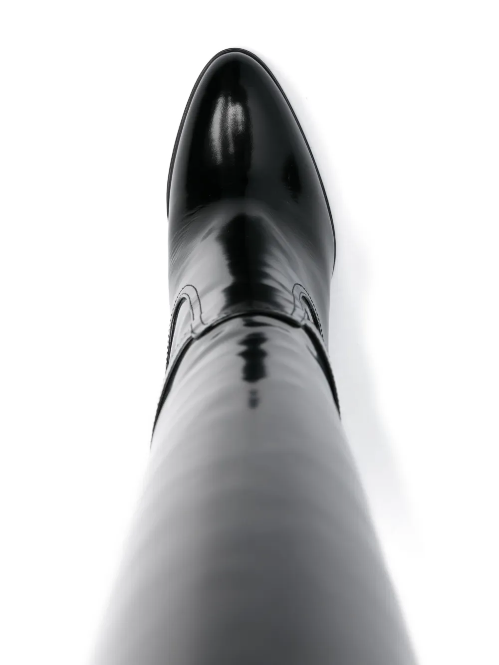 Pre-owned Saint Laurent 100mm Linda Boots