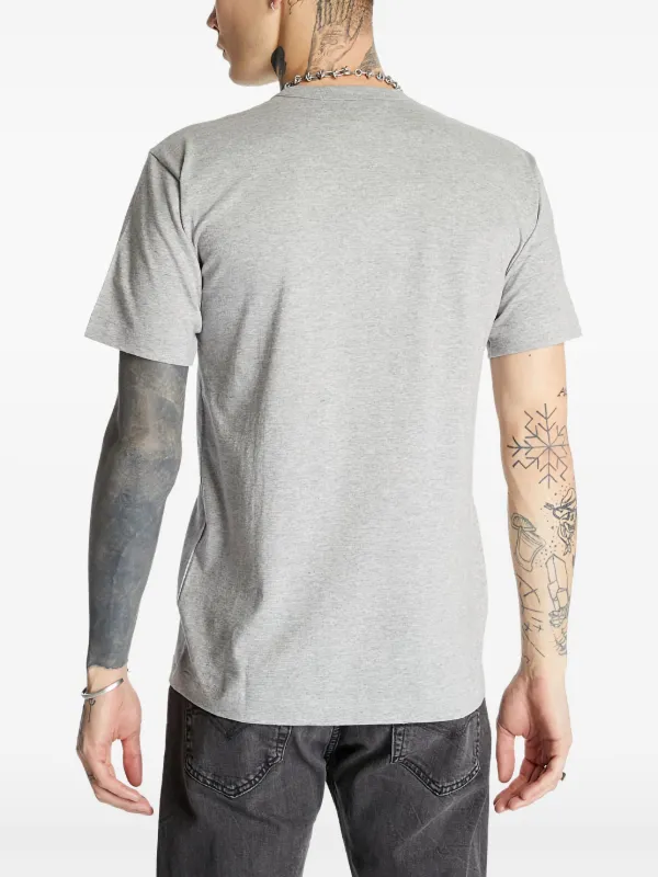Comme Des Garçons Play Play Tシャツ | グレー | FARFETCH JP