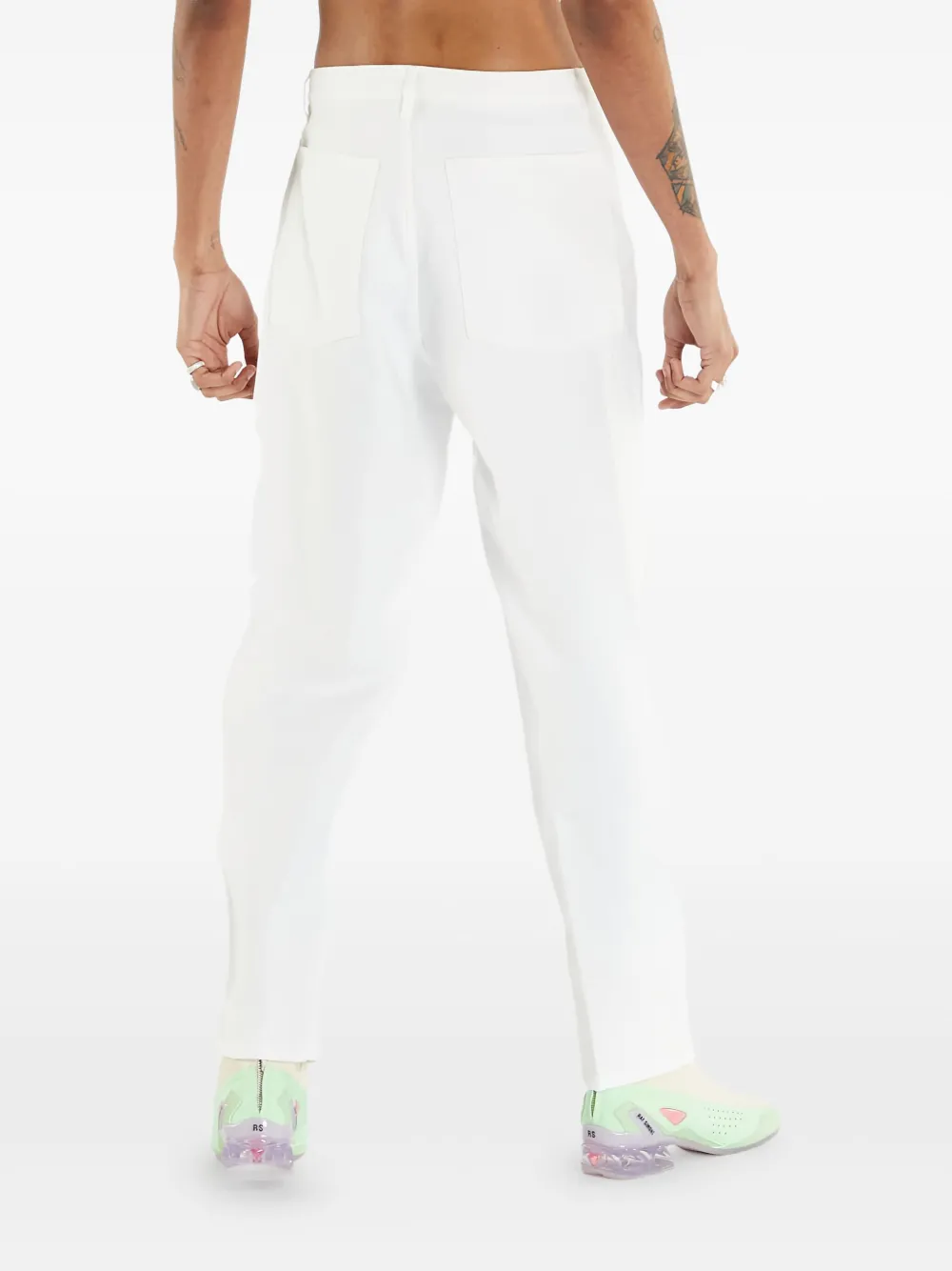 Comme Des Garçons Shirt Plooibroek Wit