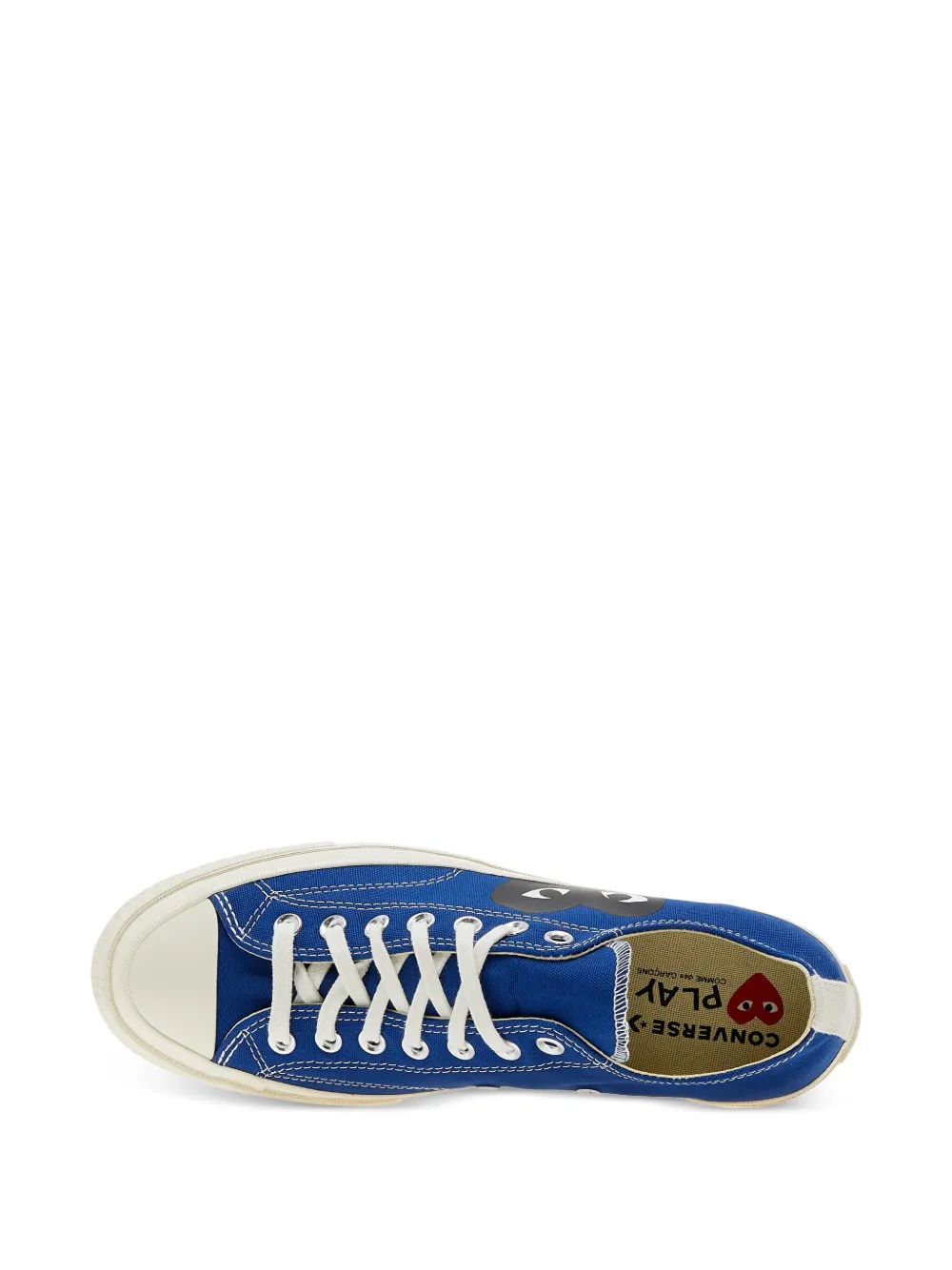 Comme Des Garçons Play X Converse X Converse Play Chuck 70 Sneakers In Blue