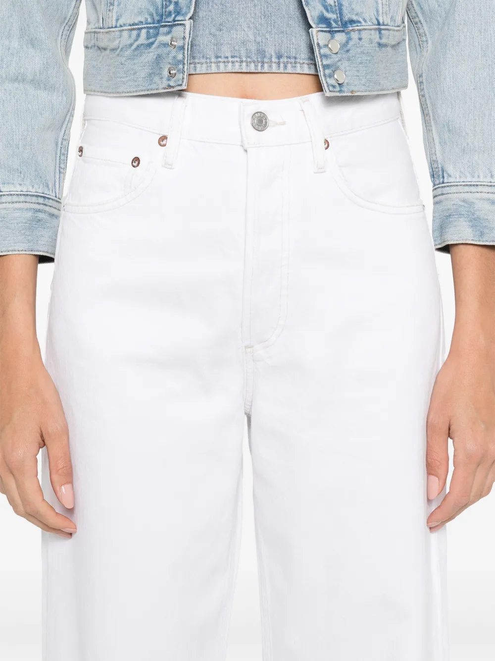 Shop Agolde Cotton Jeans