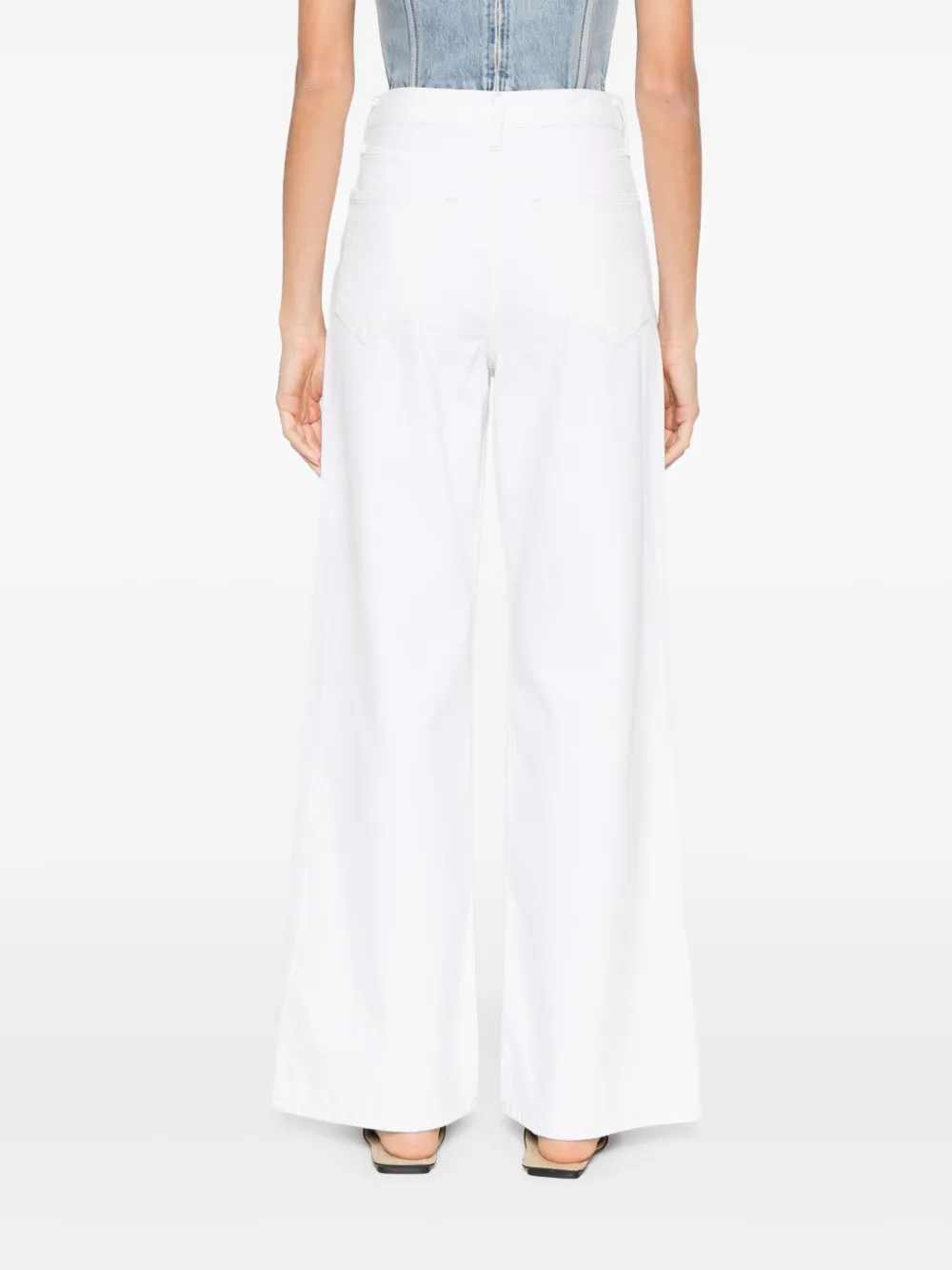 AGOLDE COTTON JEANS 