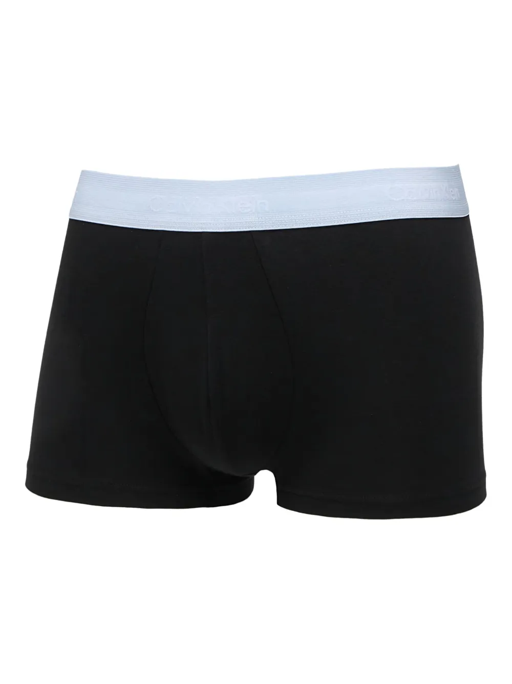 Calvin Klein Drie boxershorts met logoband Zwart