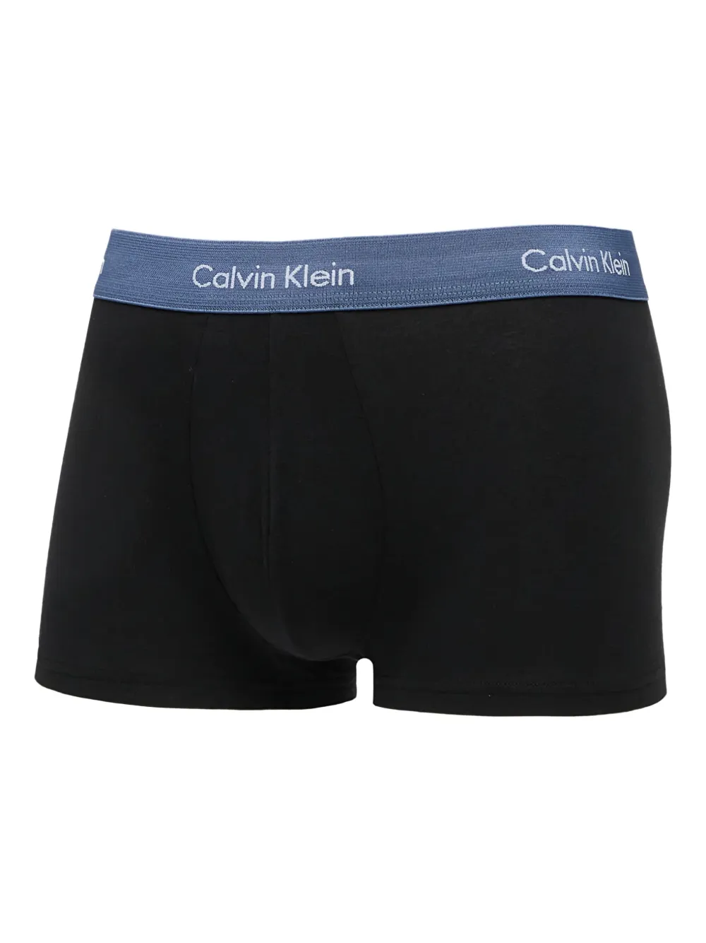 Calvin Klein Drie boxershorts met logoband Zwart