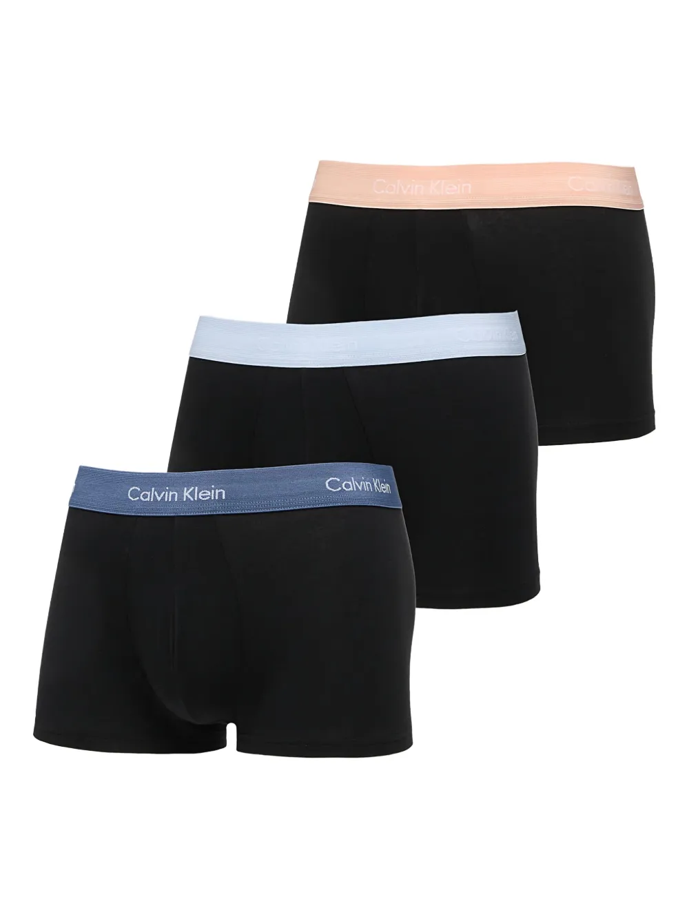 Calvin Klein logo-waistband boxers (pack of three) | Black | Image 1