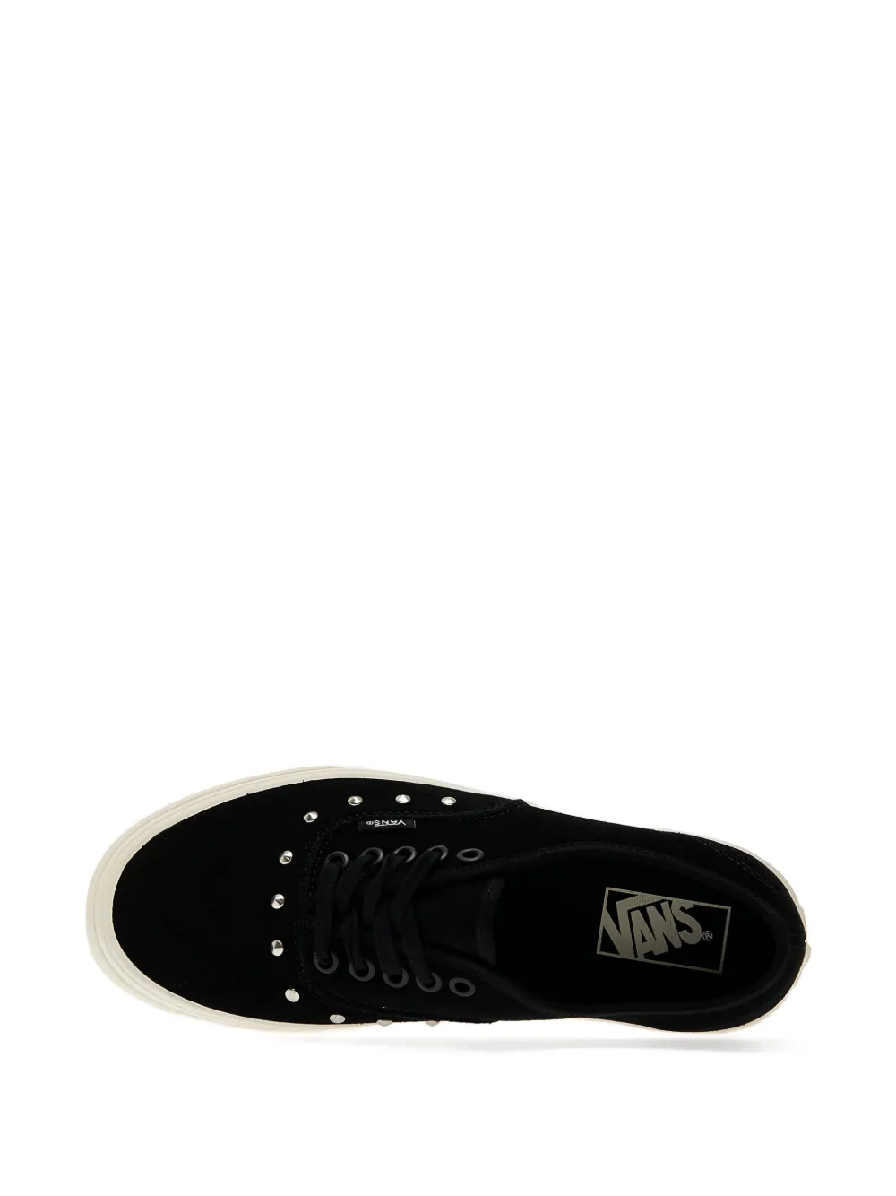 Vans Authentic stud-embellished lace-up sneakers Black