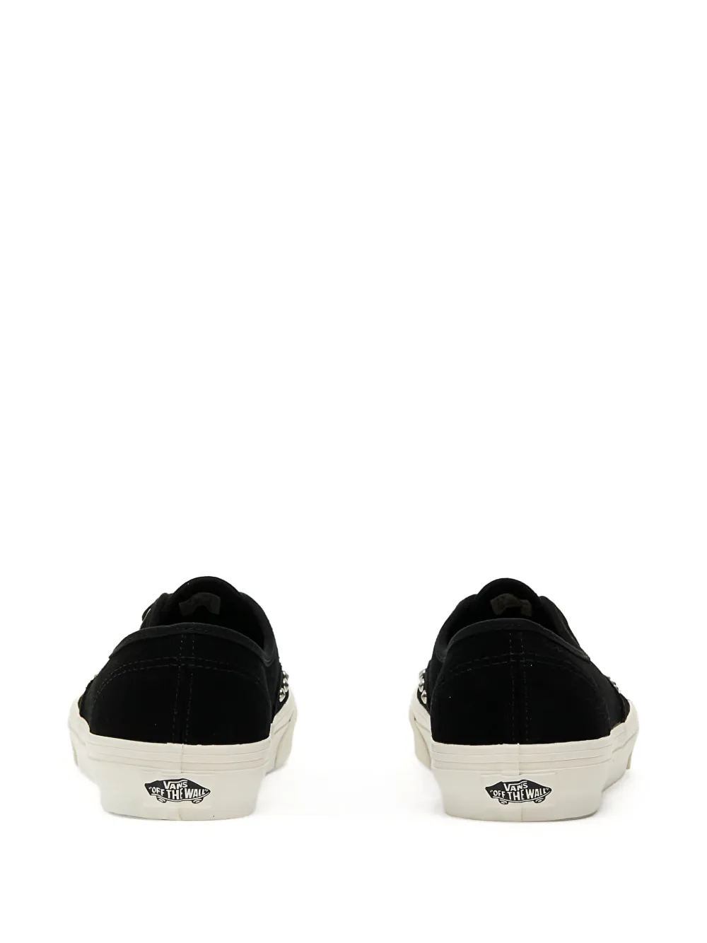 Vans Authentic stud-embellished lace-up sneakers Black