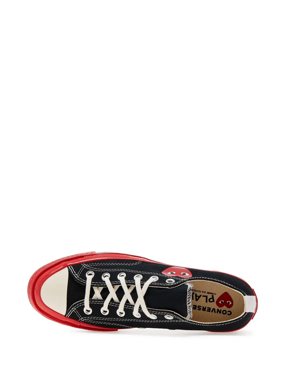 Comme Des Garçons Play X Converse Chuck 70 Top Sneakers