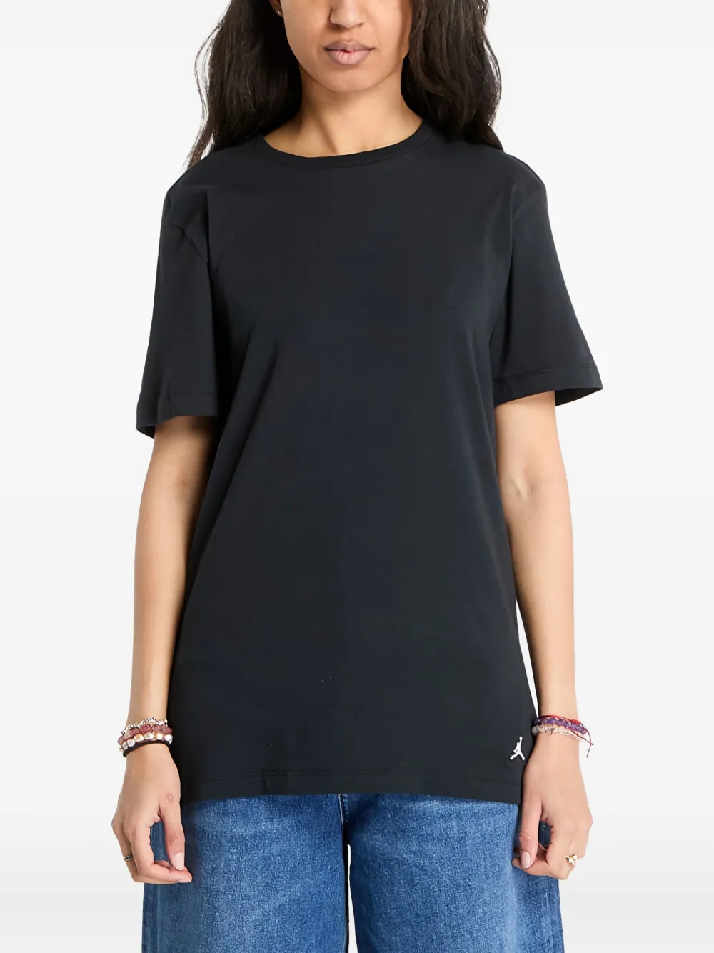 Jordan Twee Flight Base T-shirts Zwart