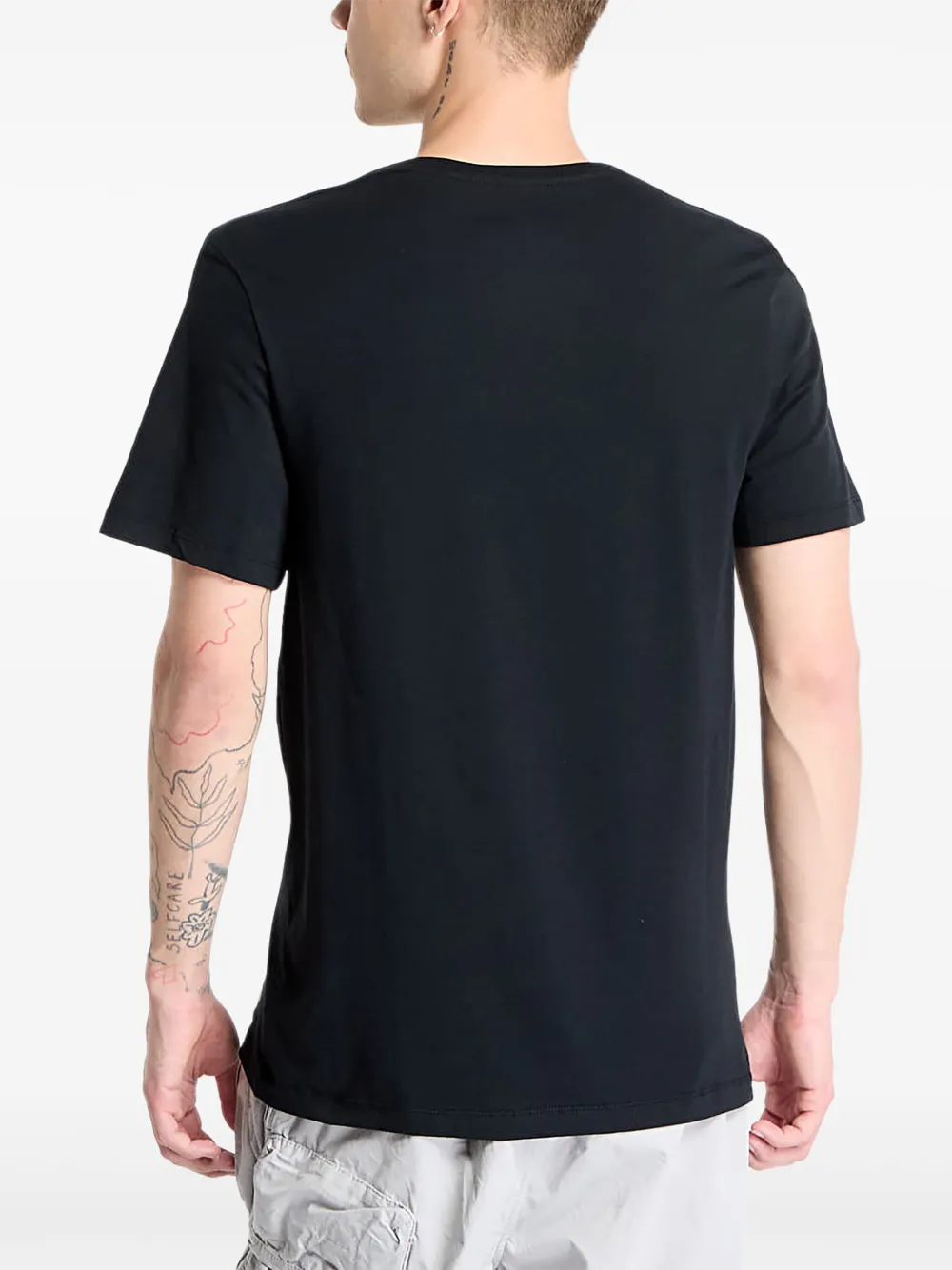Jordan Twee Flight Base T-shirts Zwart