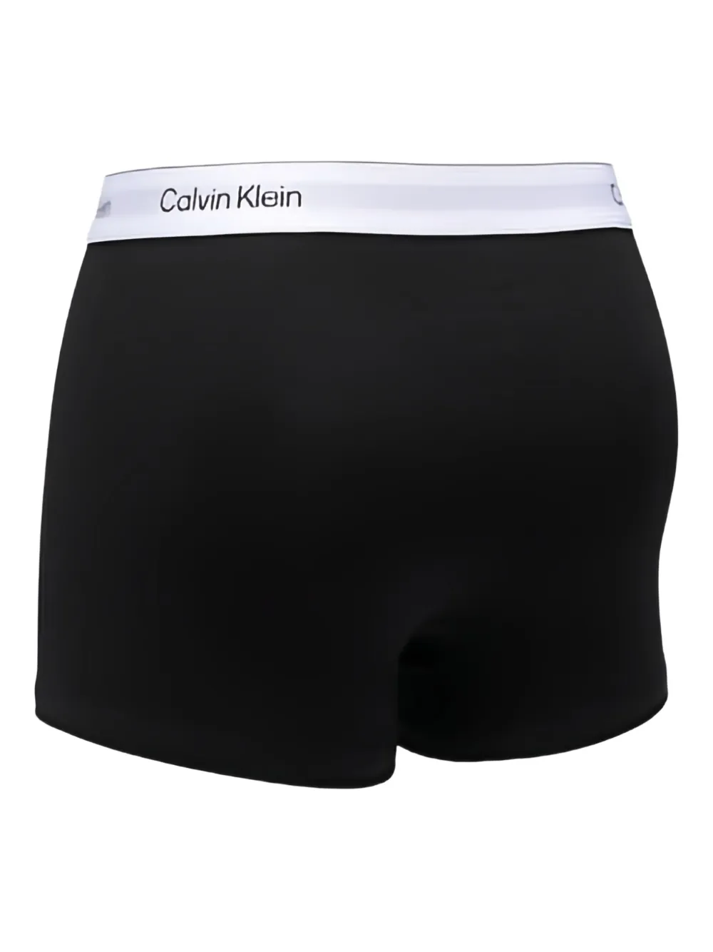 Calvin Klein Drie boxershorts met logo Zwart