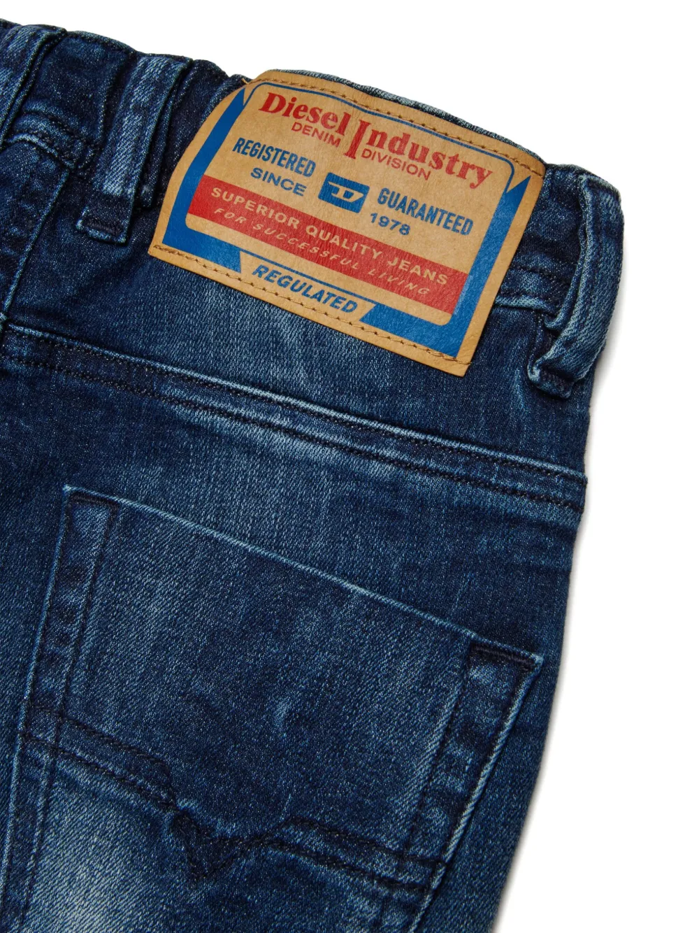 Diesel Kids Krooley jeans Blauw