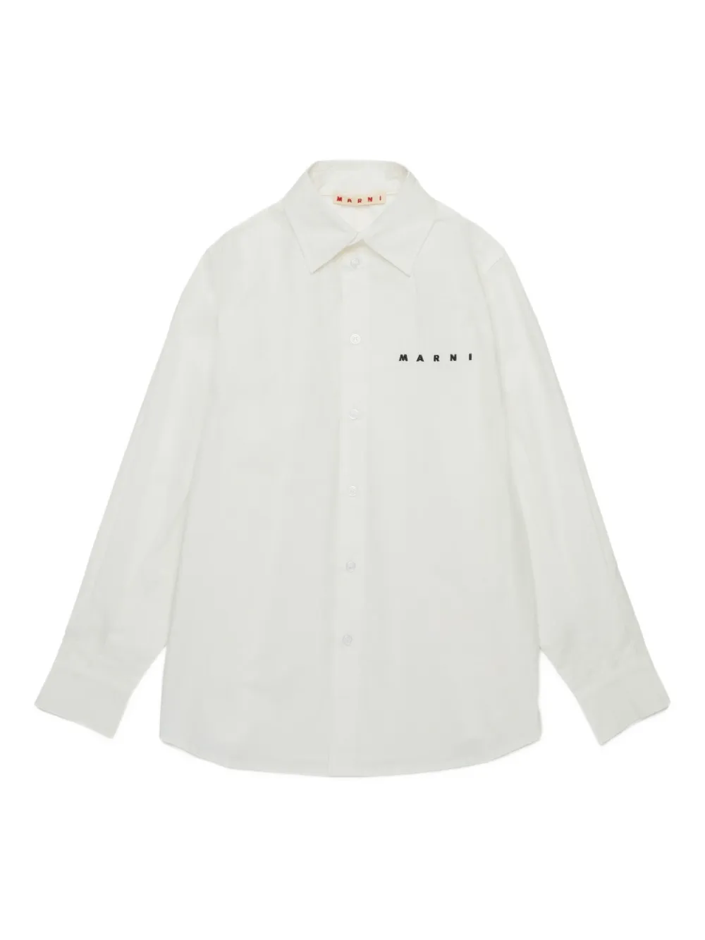 Marni Kids Katoenen shirt Wit