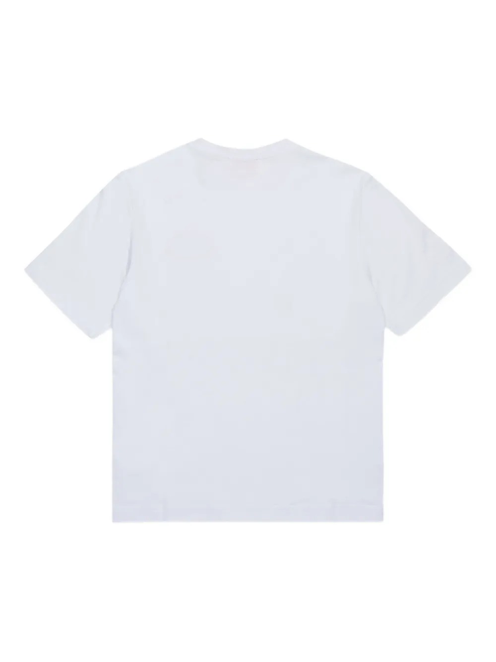 Diesel Kids T-shirt met logopatch Wit