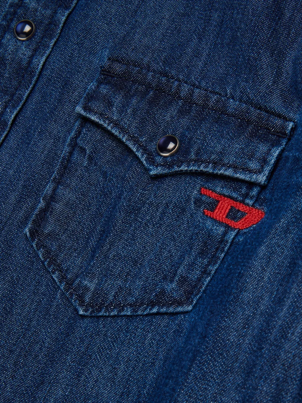 Diesel Kids C-Eko shirt Blauw