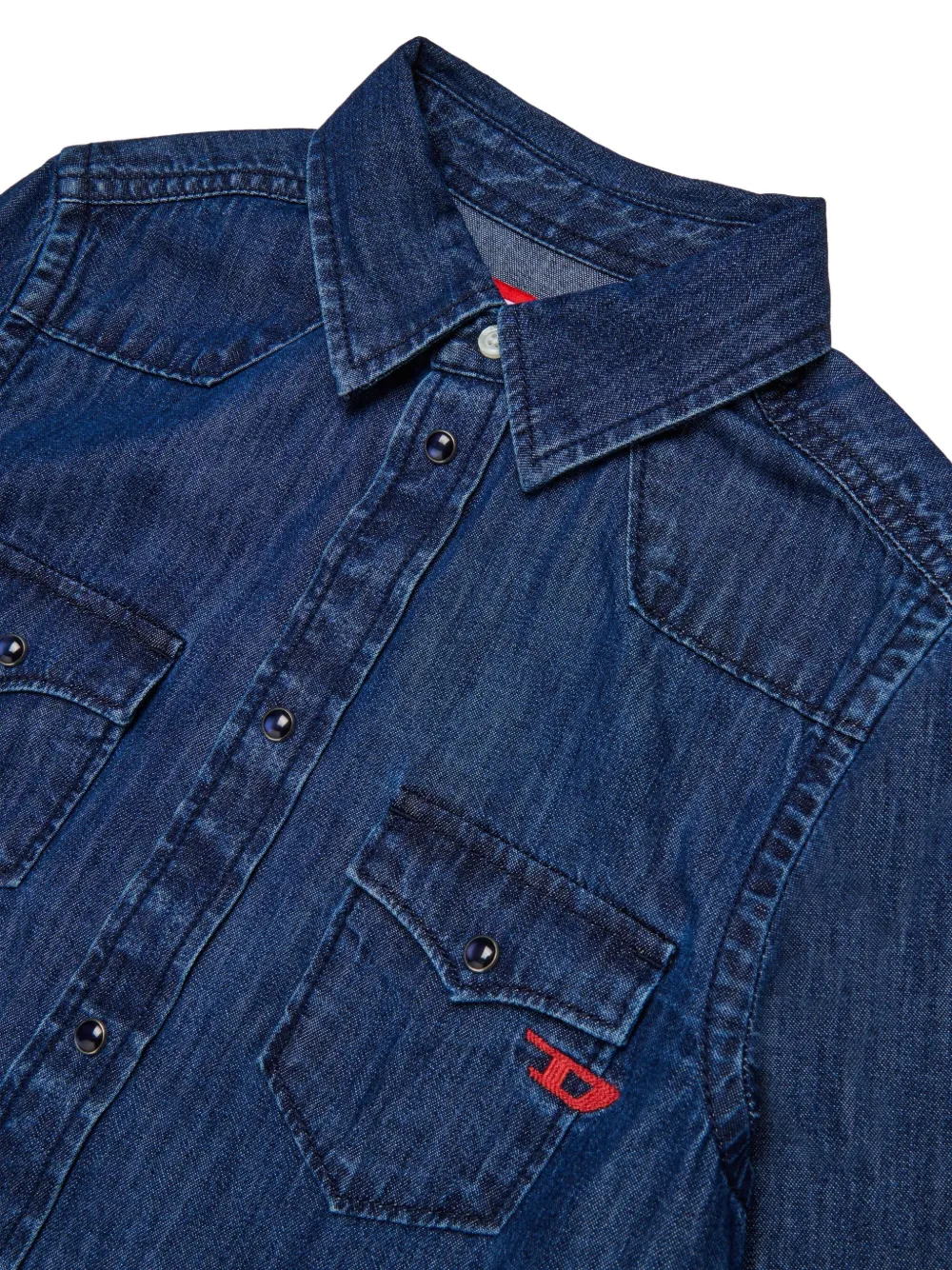 Diesel Kids C-Eko shirt Blauw