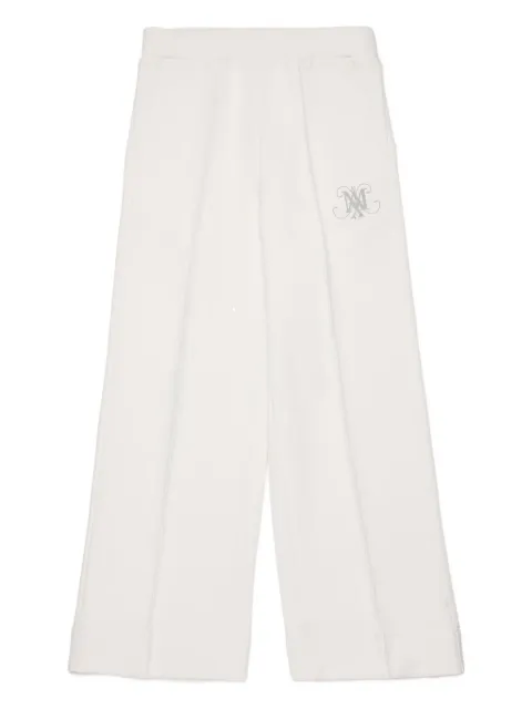 MAX&Co. Kids monogrammed cotton trousers