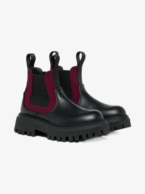 Marni Kids elasticated-panels chunky boots
