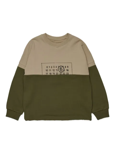 MM6 Maison Margiela Kids cotton sweatshirt