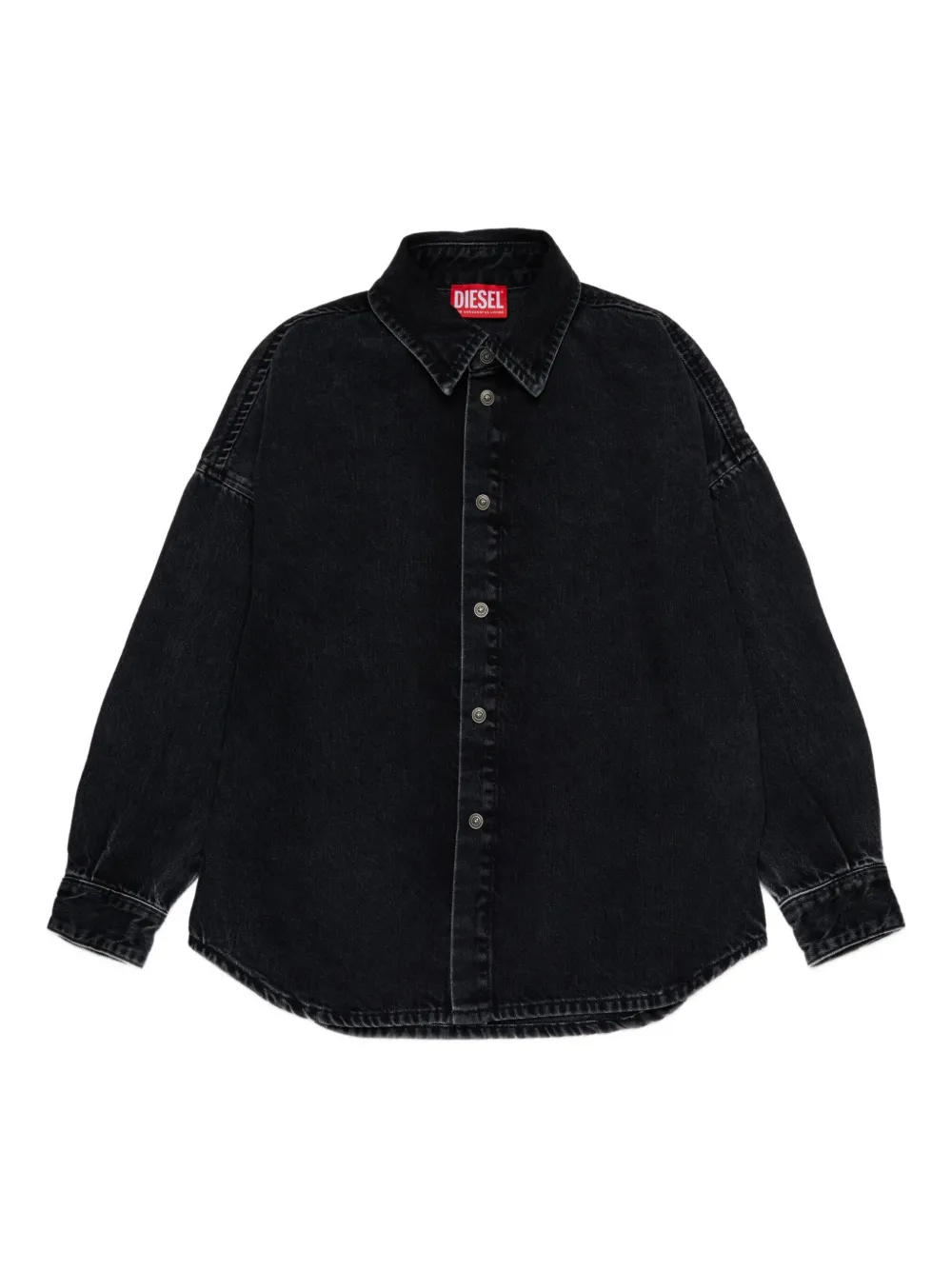Diesel Kids C-Kama shirt Zwart