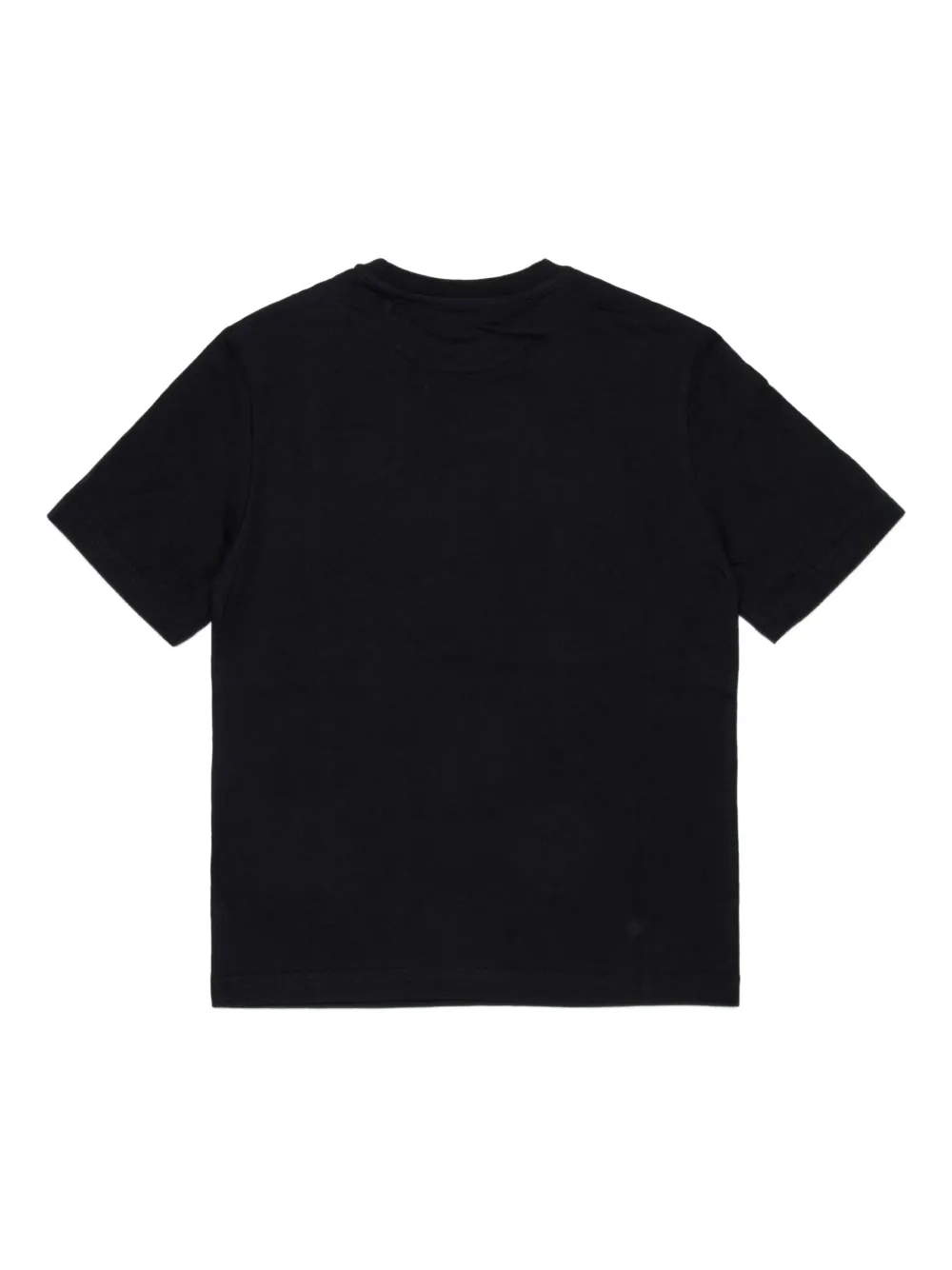 Diesel Kids Treden Over Oval D logo-embellishT-shirt Zwart