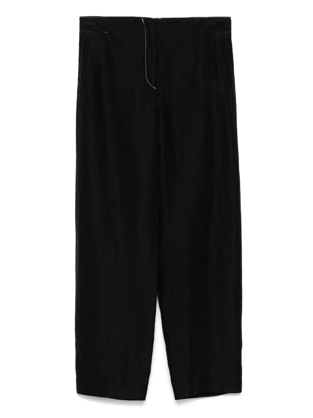 Giorgio Armani Pre-Owned 2000 drawstring trousers | Black | Image 1