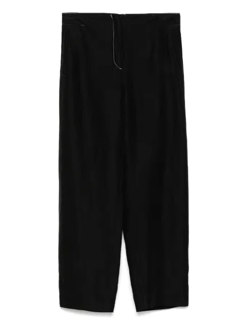 Giorgio Armani Pre-Owned 2000 drawstring trousers