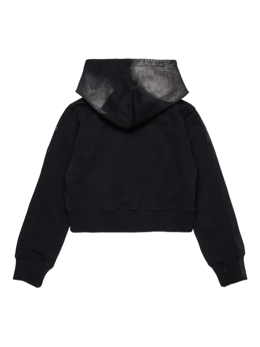 Diesel Kids Slimp hoodie Zwart